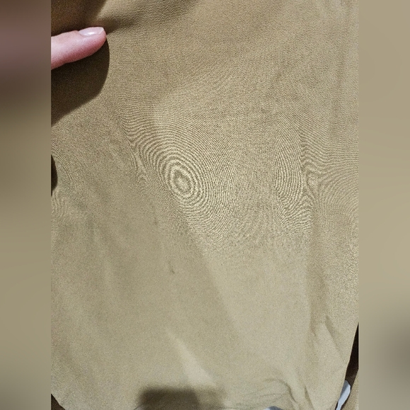 House Of Cb Naomi Elegant Olive Green Midi Dress Halter Large - Picture 9 of 9